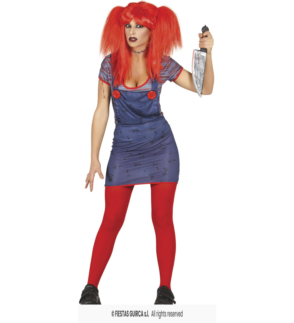 Dámský kostým panenka zabiják