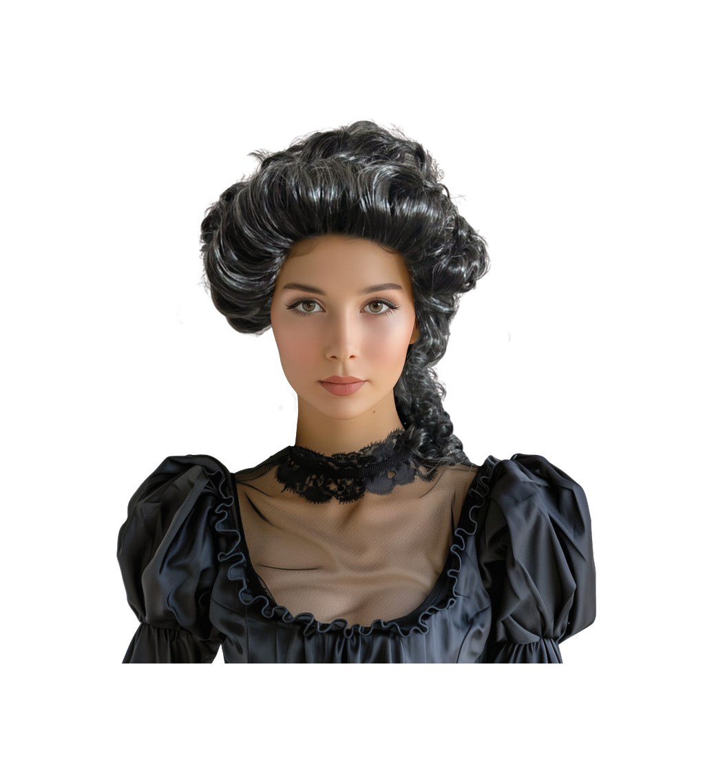 Paruka pro soudce, bílá