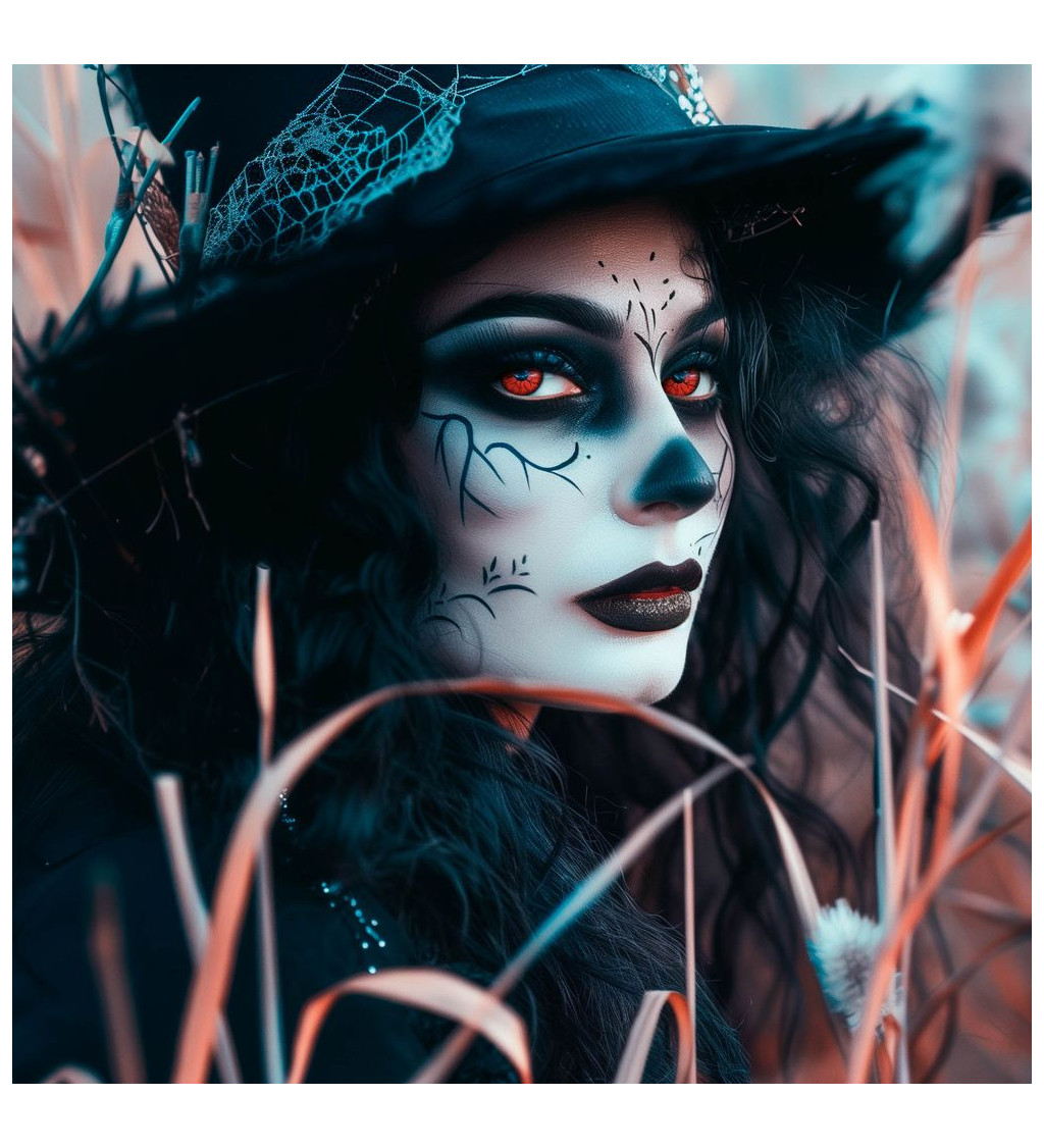 kontaktní čočky jednodenní- oční žíly