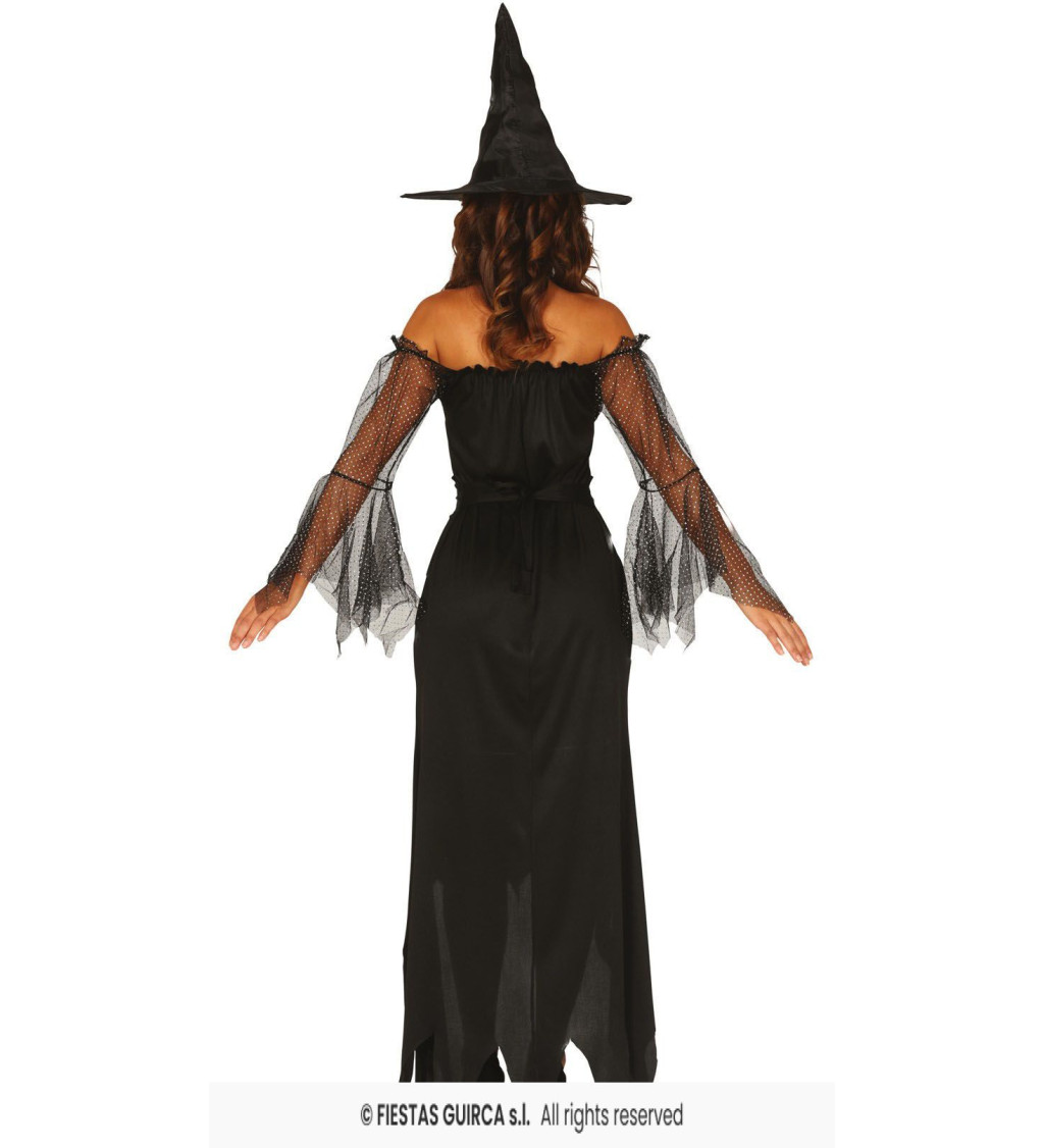 Dámský kostým čarodějnice