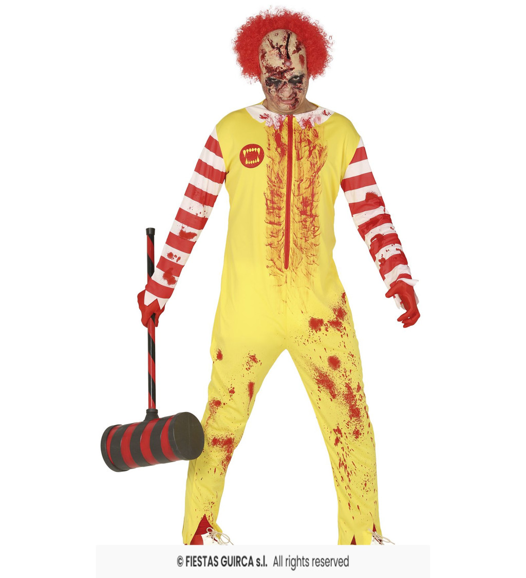 Pánský kostým Klaun zabiják