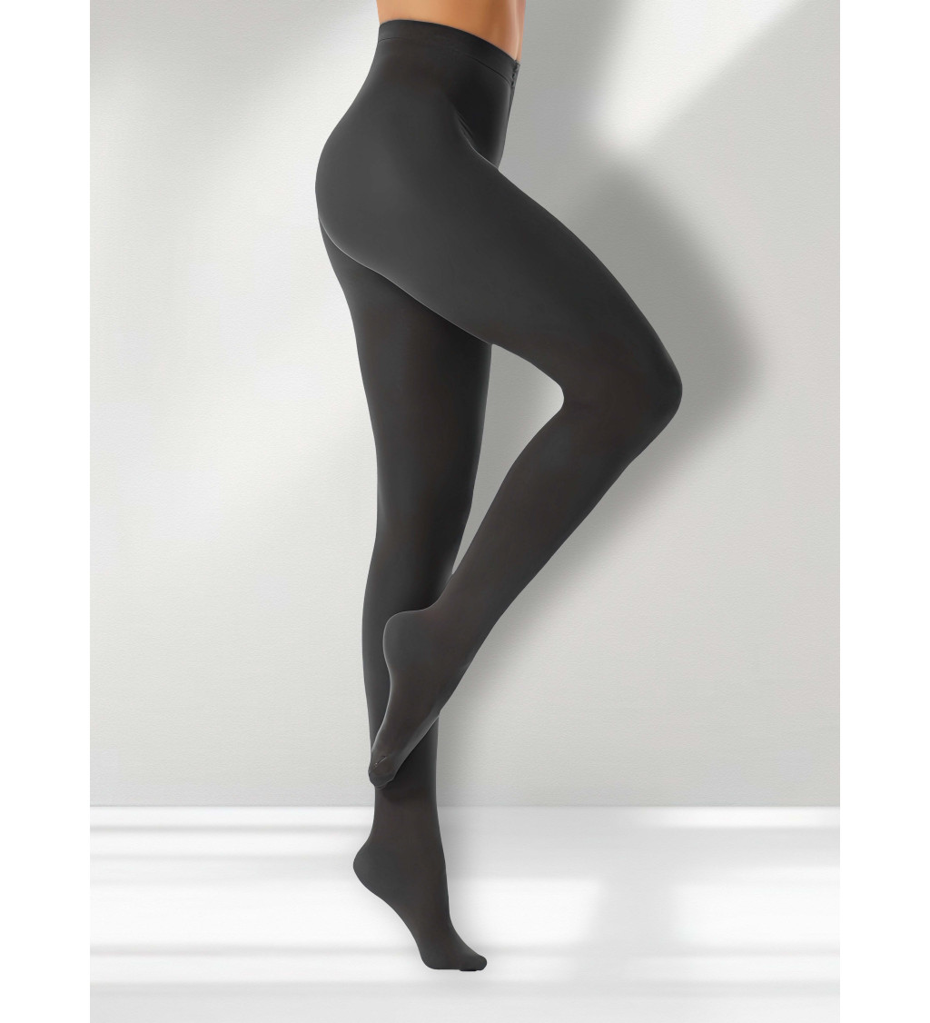 Neprůsvitné punčochy - černé