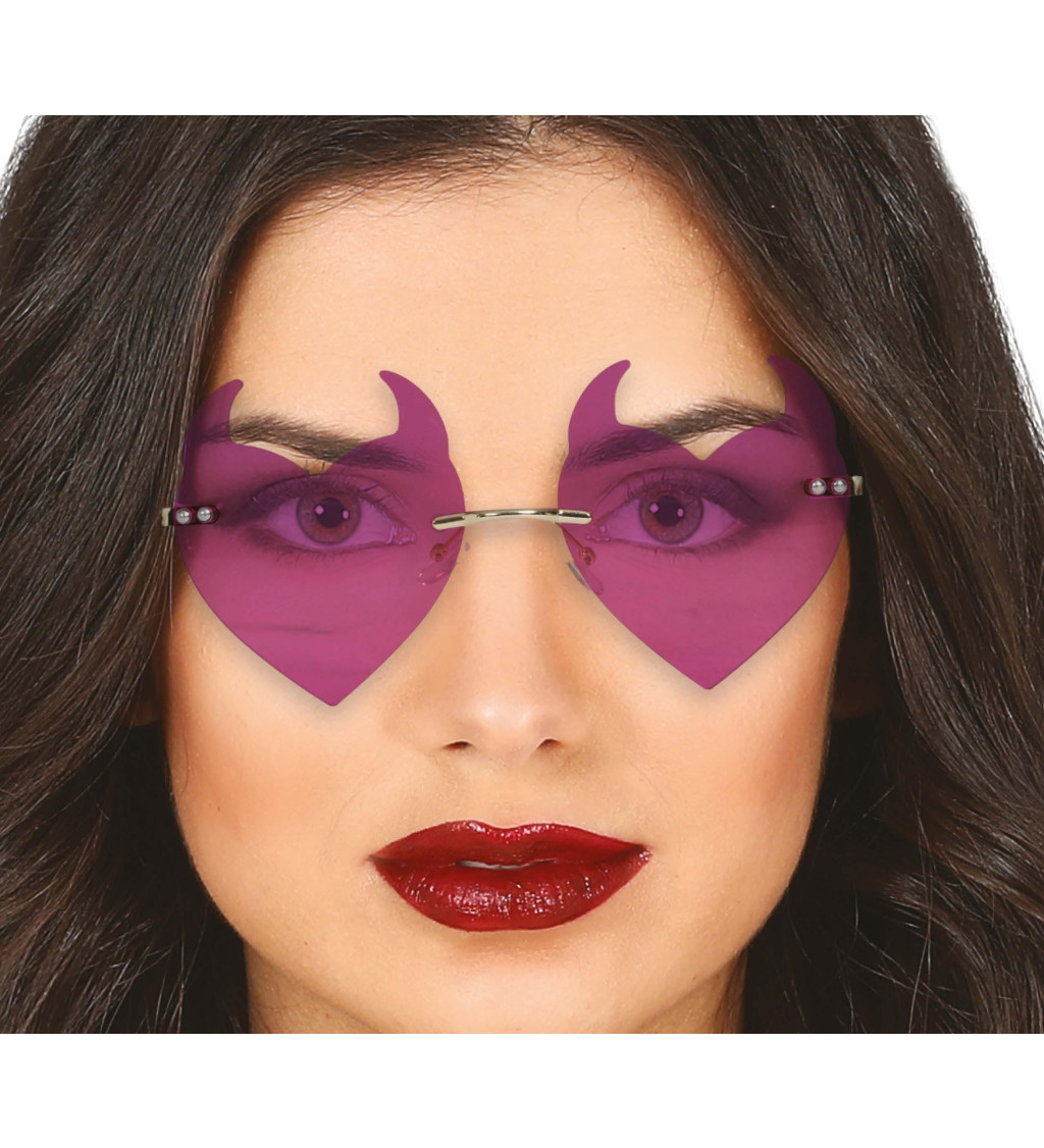 Fialové brýle ďábla