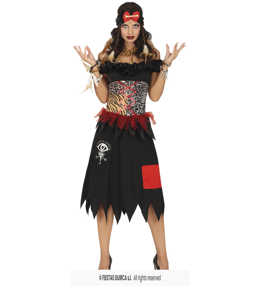 Dámský kostým Voodoo