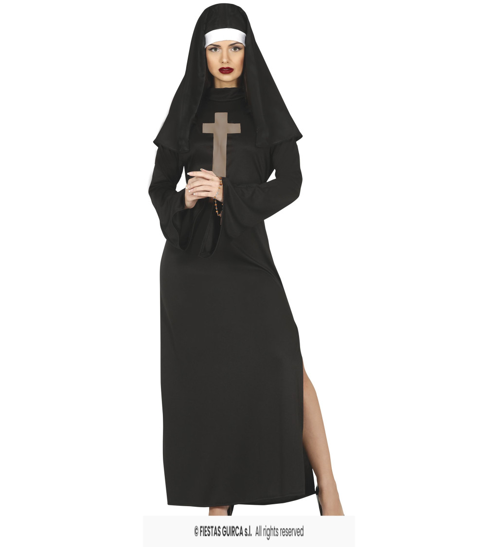 Dámský kostým Zlá jeptiška