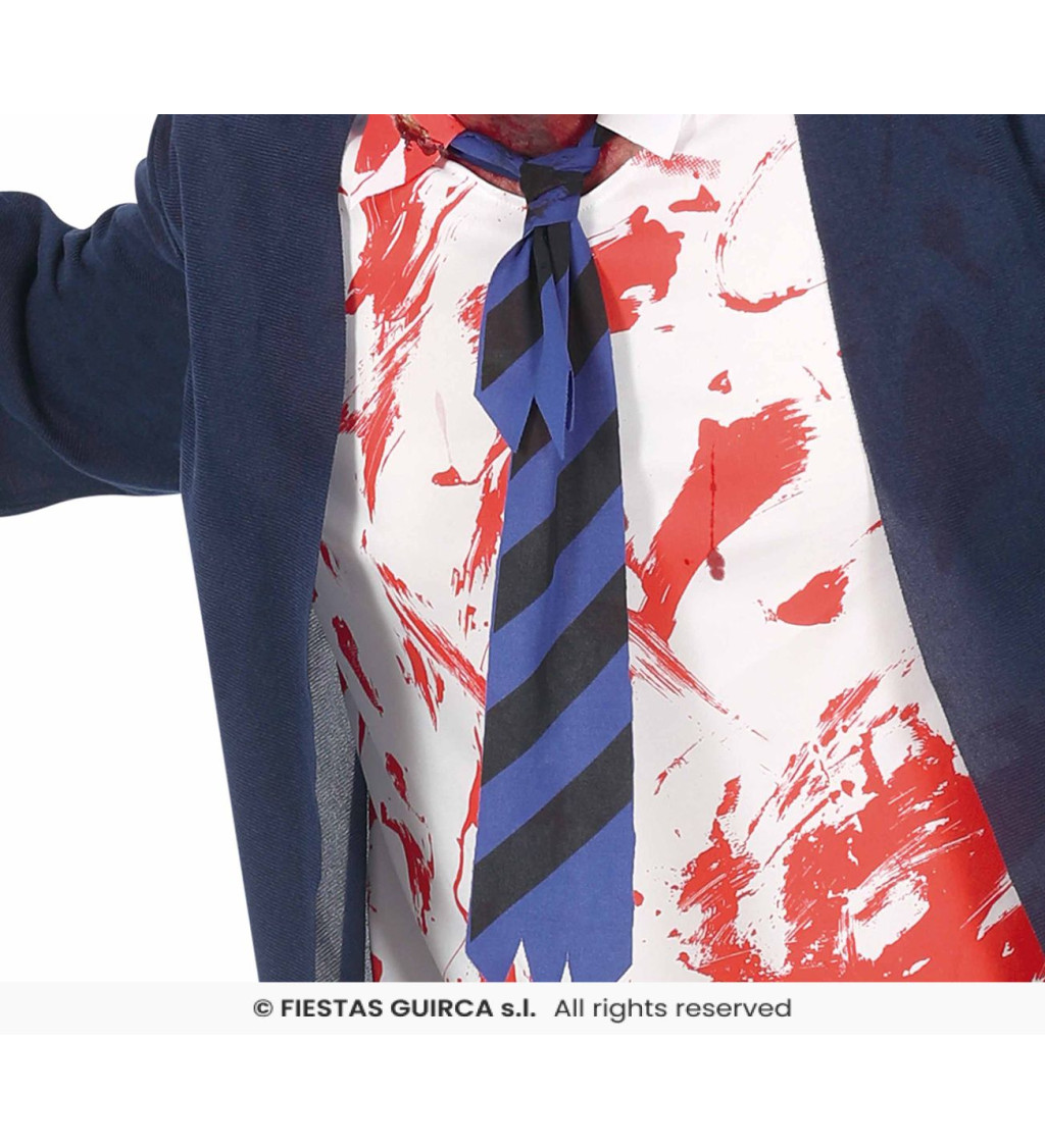 Pánský kostým Zombie středoškolák