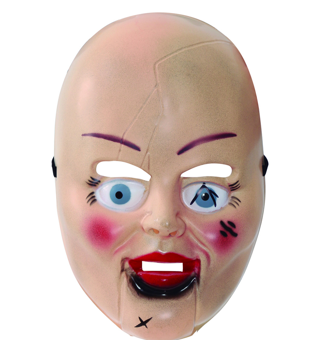 Strašidelná maska panenky