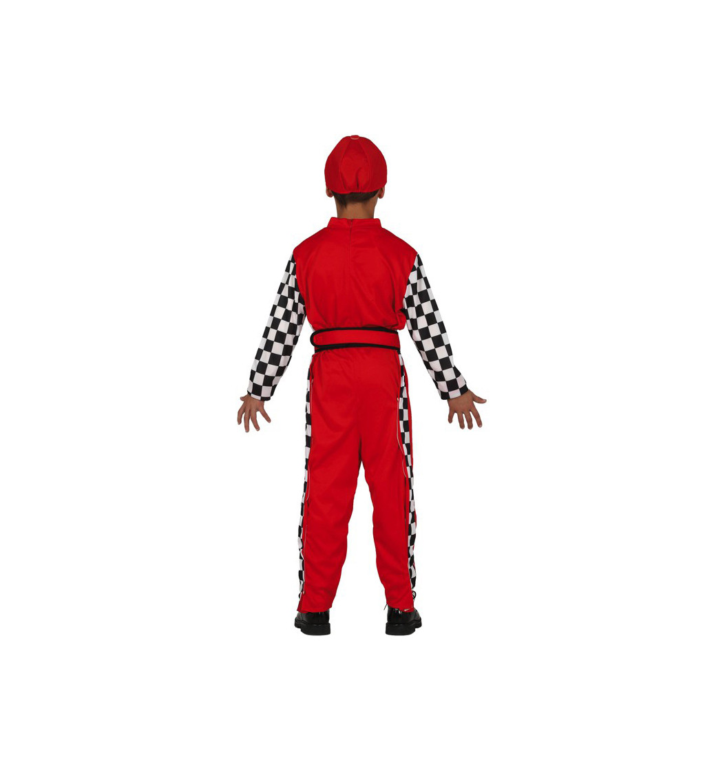Dětský kostým - řidič formule