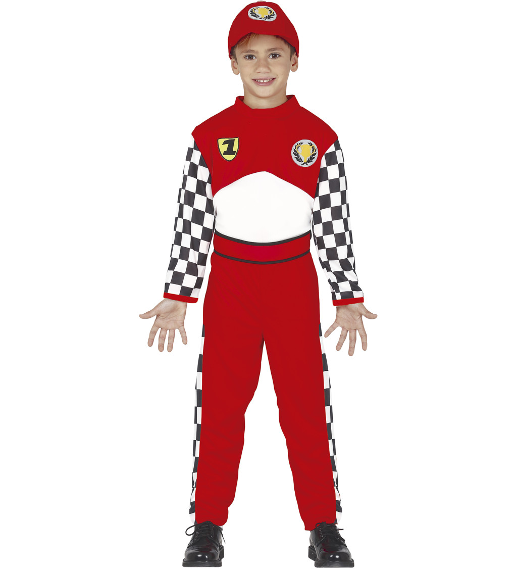 Dětský kostým - řidič formule