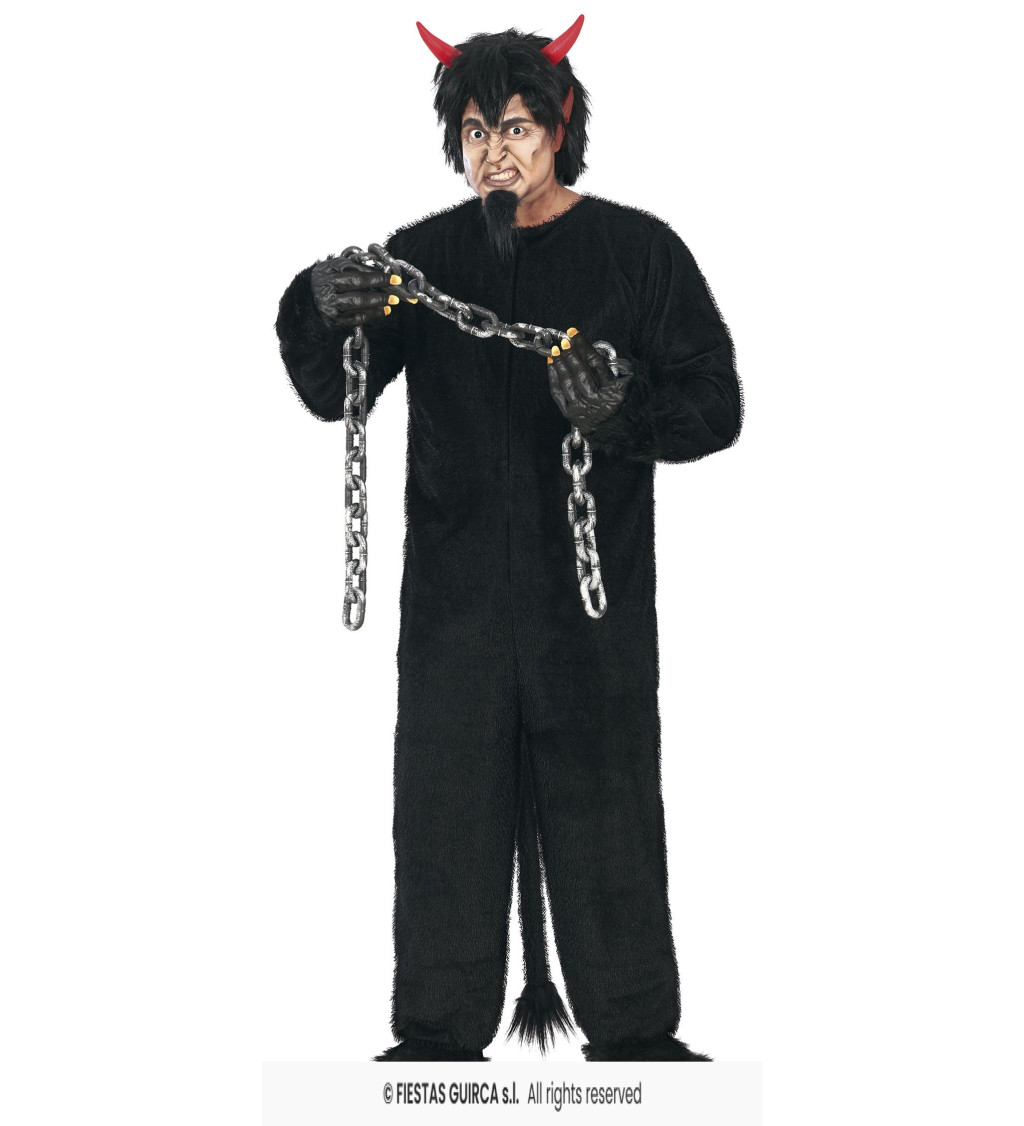 Pánský kostým Krampus