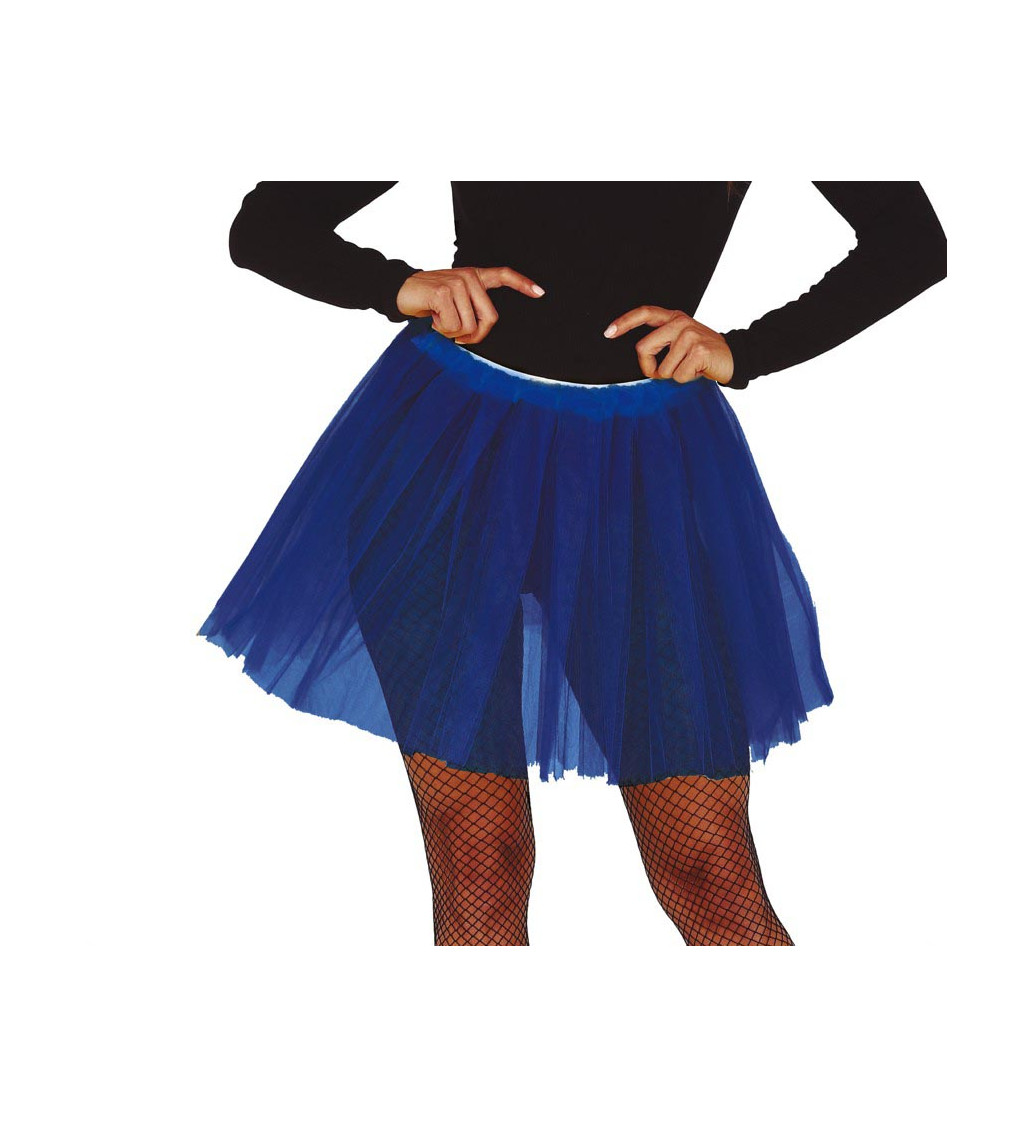 Tmavě modrá - tutu sukně