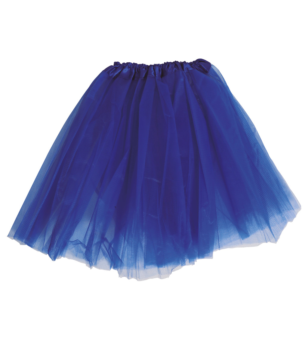 Tmavě modrá - tutu sukně