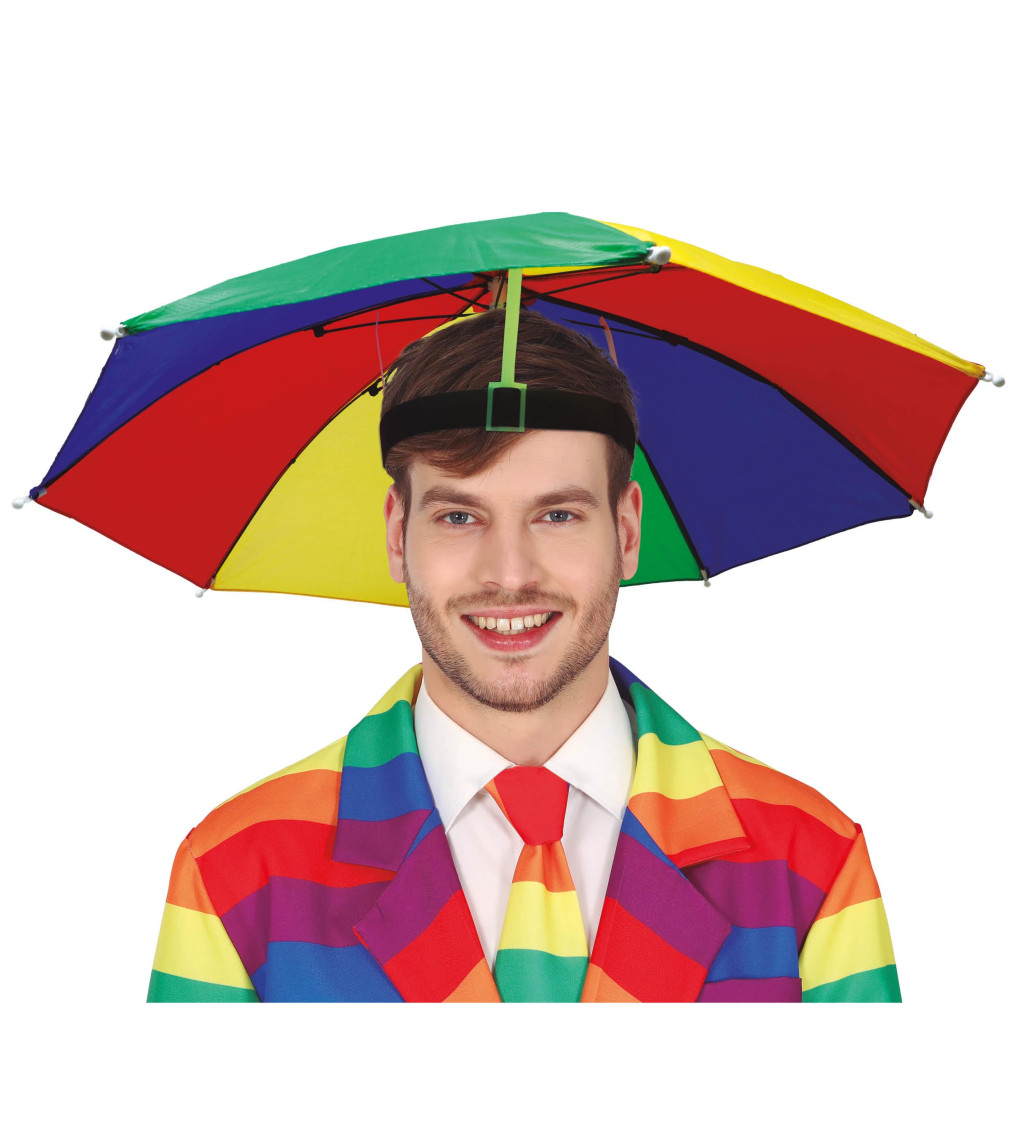 Klobouk - s deštníkem