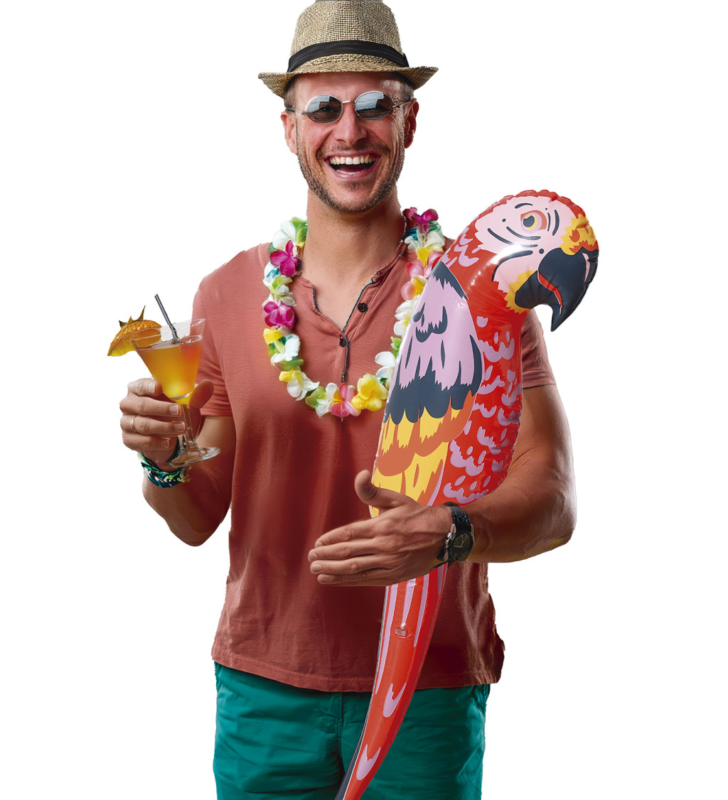 Nafukovací - papoušek