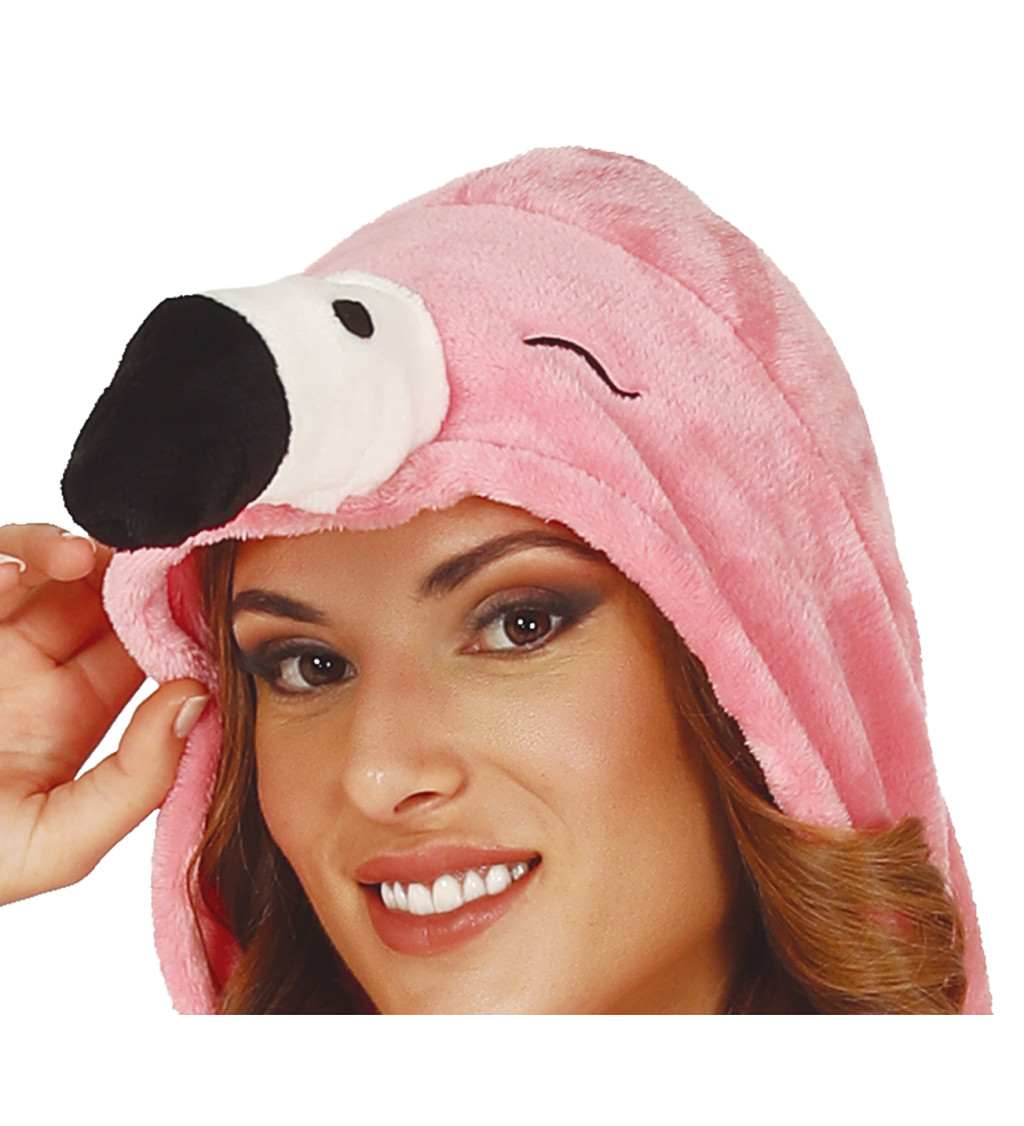 Dámský kostým - Plameňáka