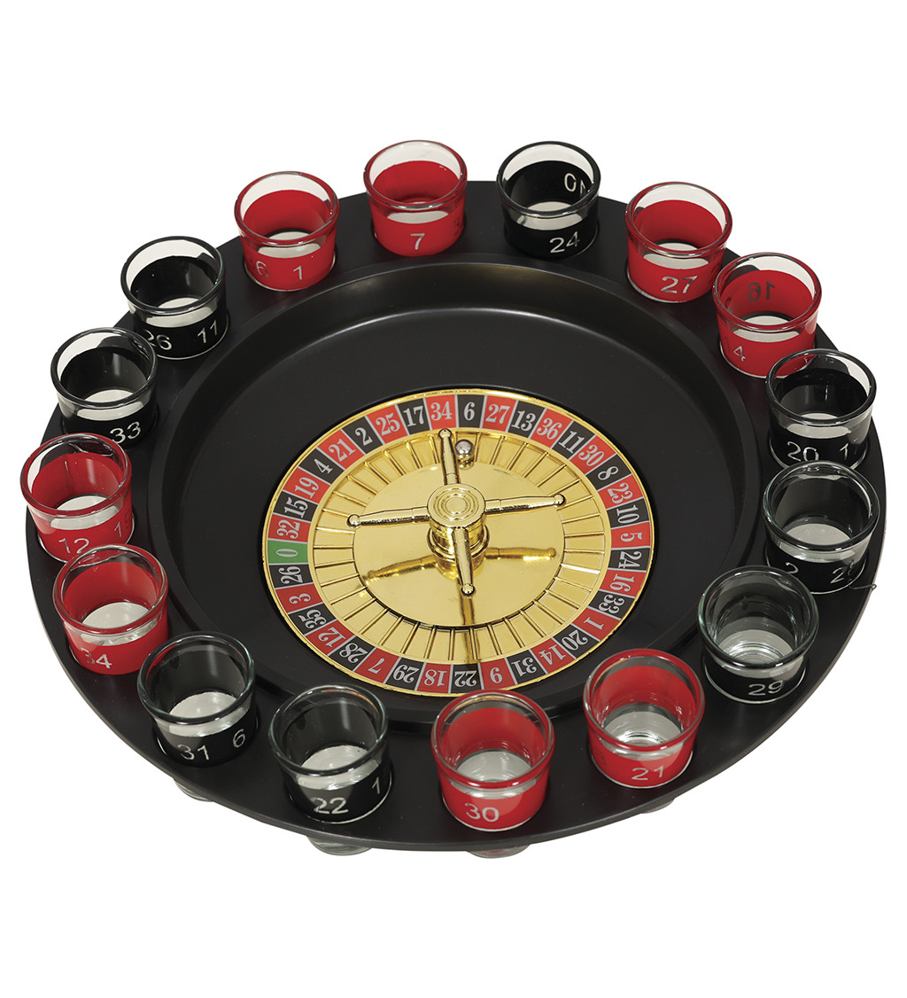 Hra - ruleta na pití