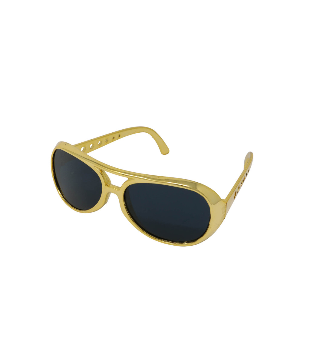 Brýle - zlaté rockové