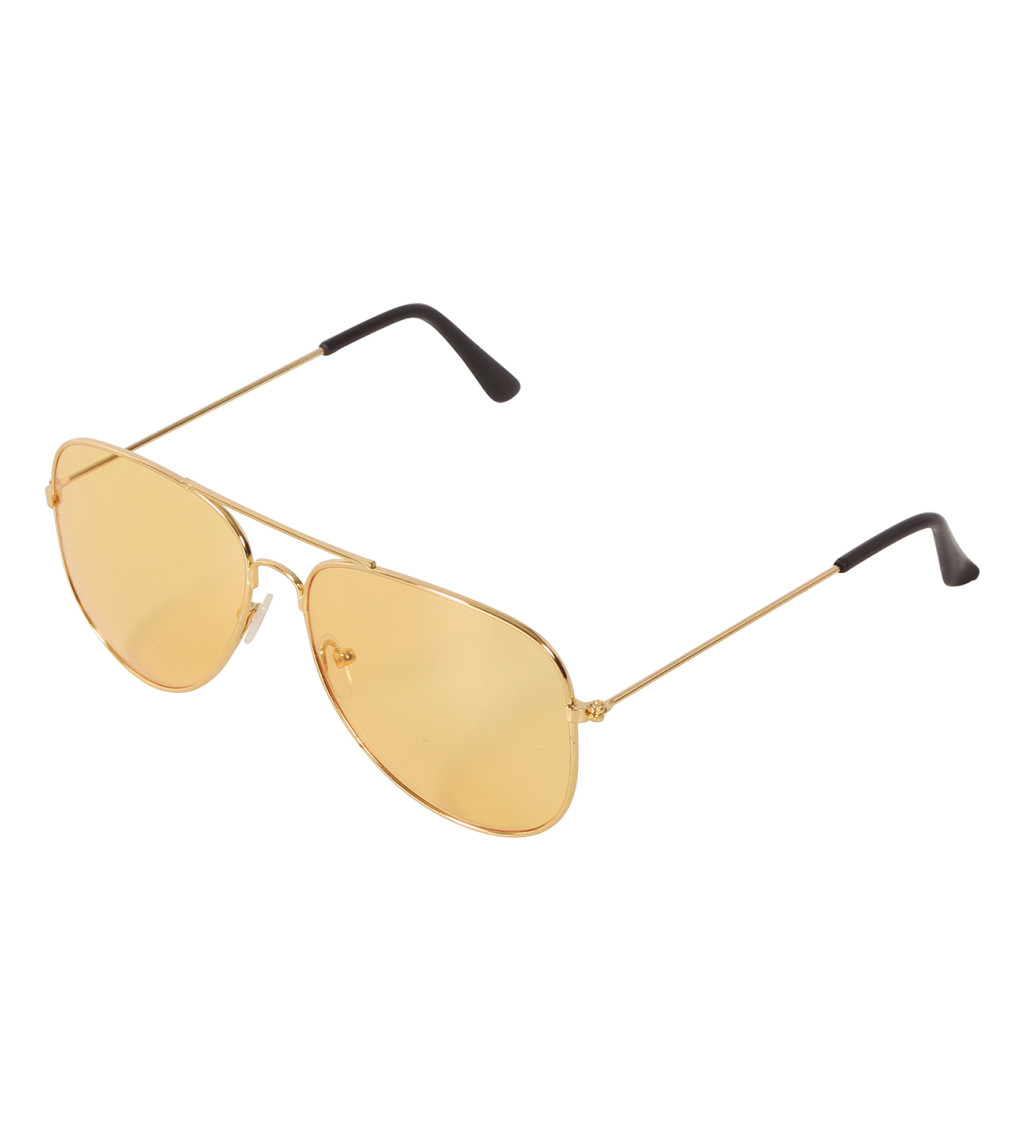 Brýle žluté - rockové