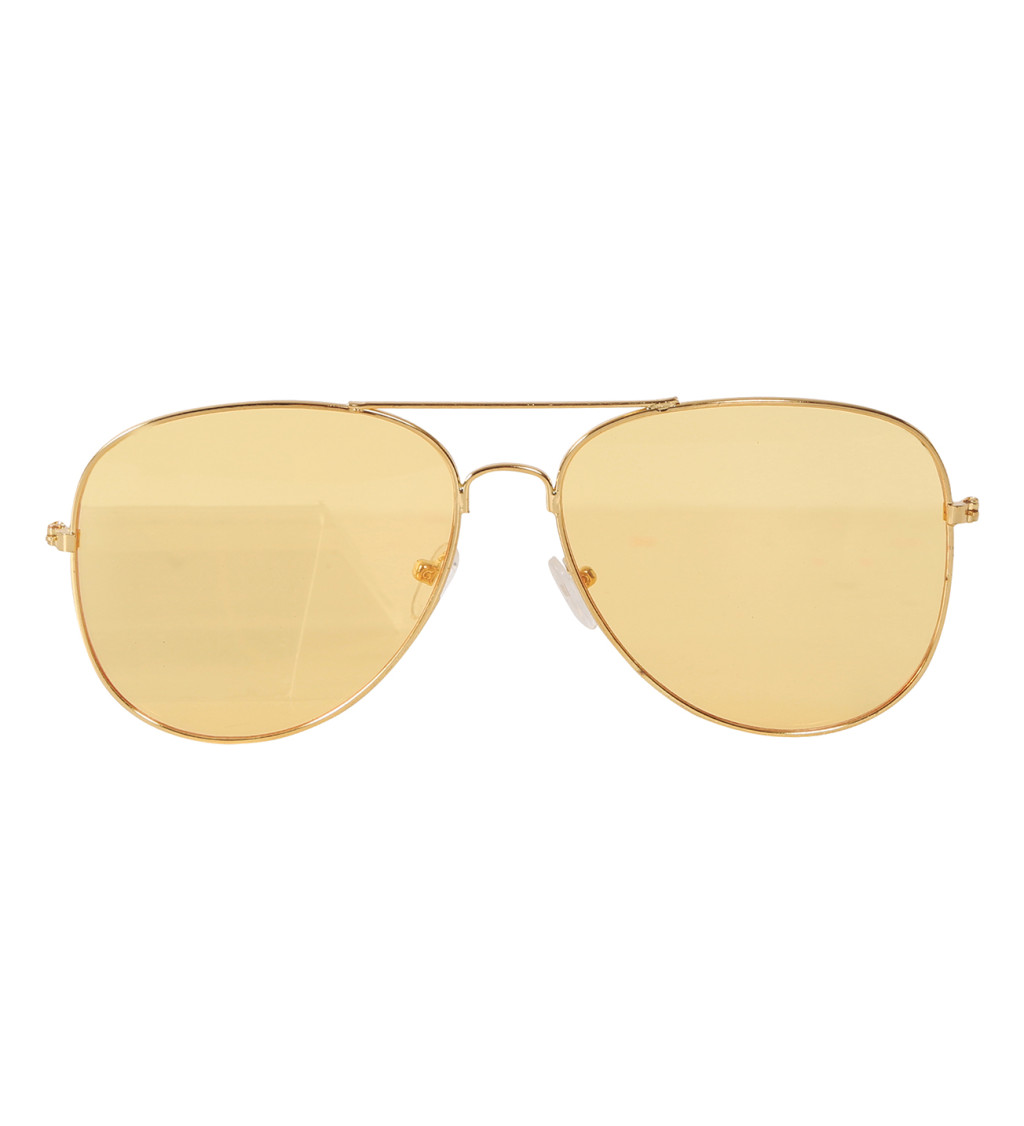 Brýle žluté - rockové