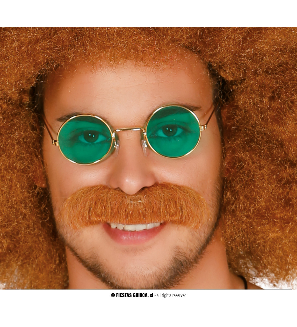 Brýle - hippie zelené