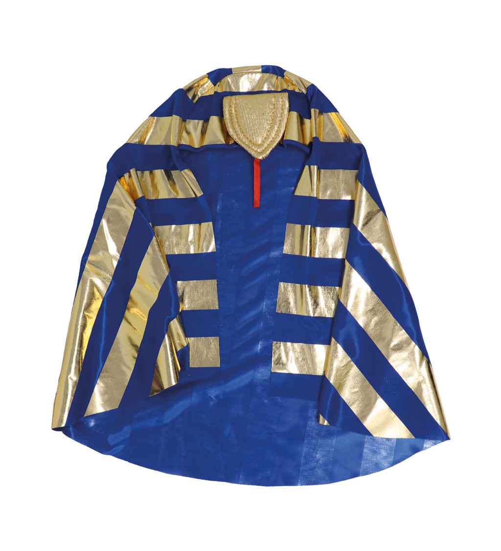 Zlatomodrá - faraonská čepice