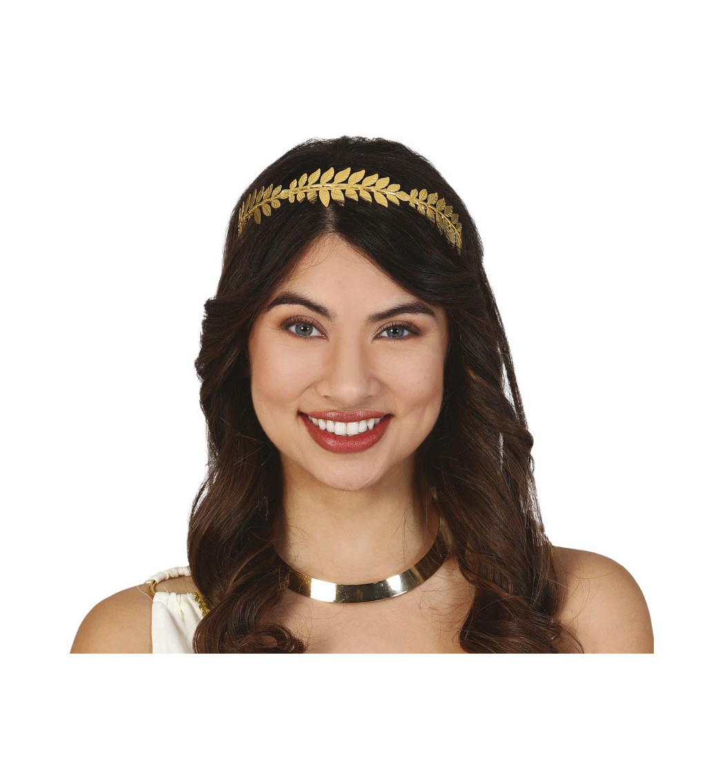 Římská - kovová čelenka