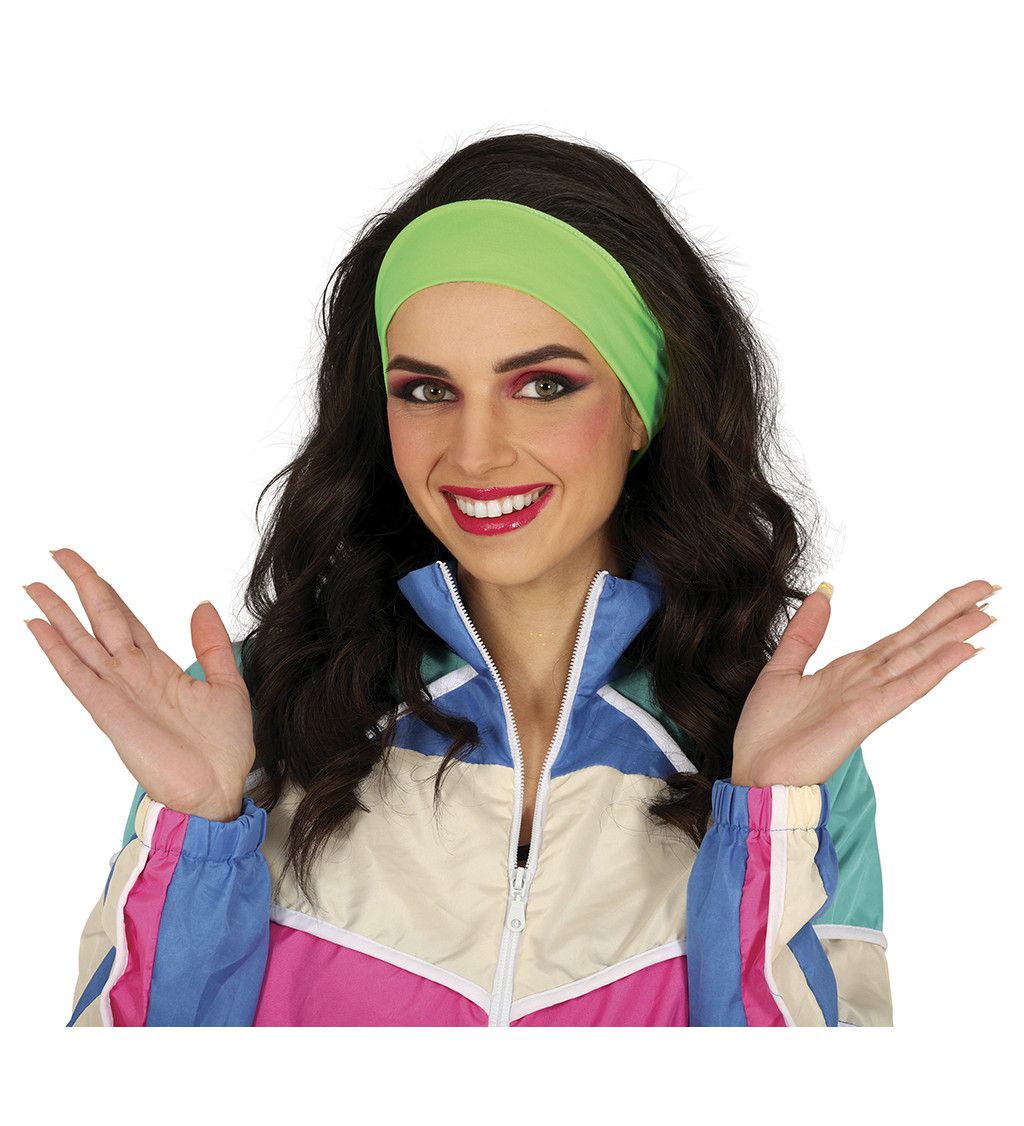 Čelenka - neonově zelená