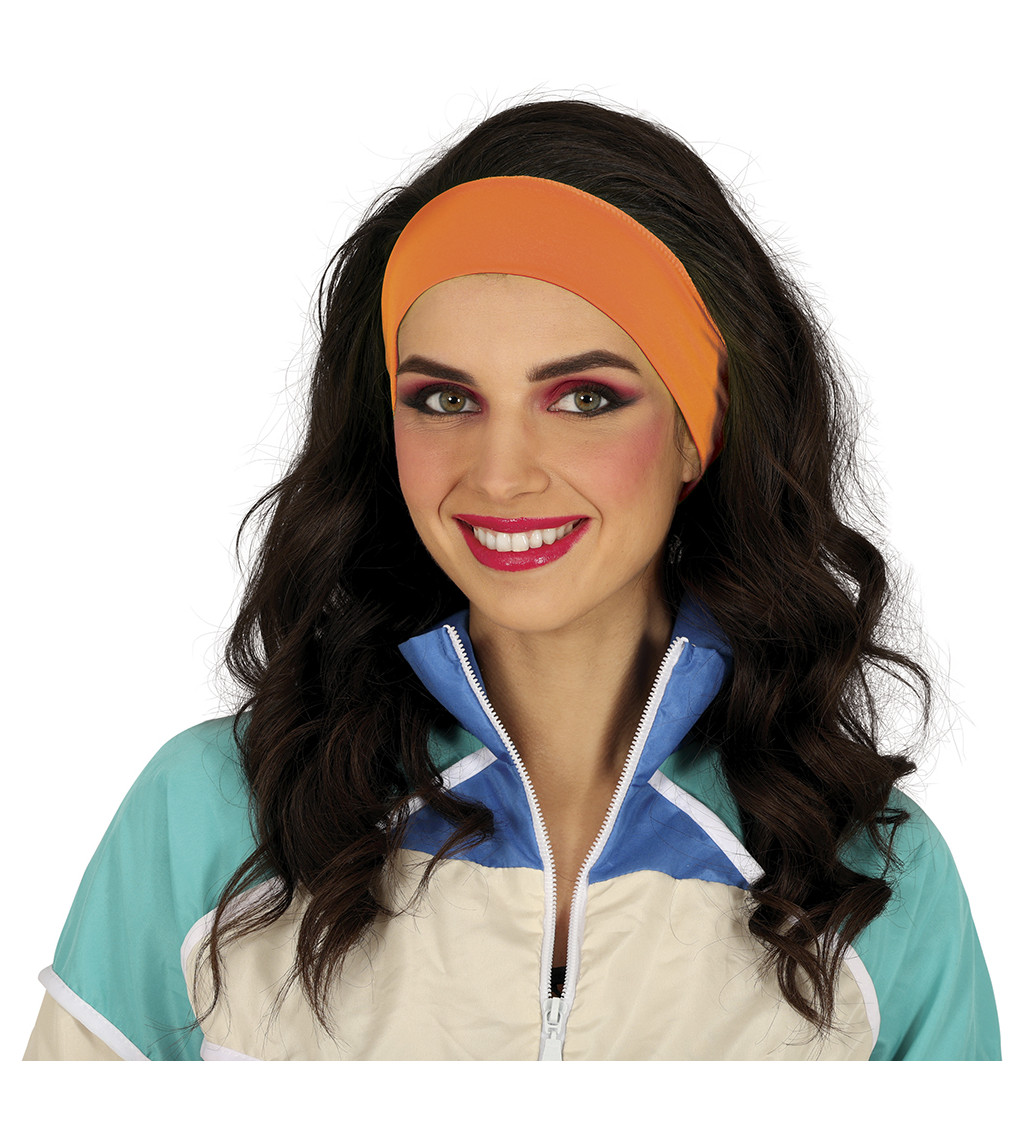 Čelenka - neonově oranžová