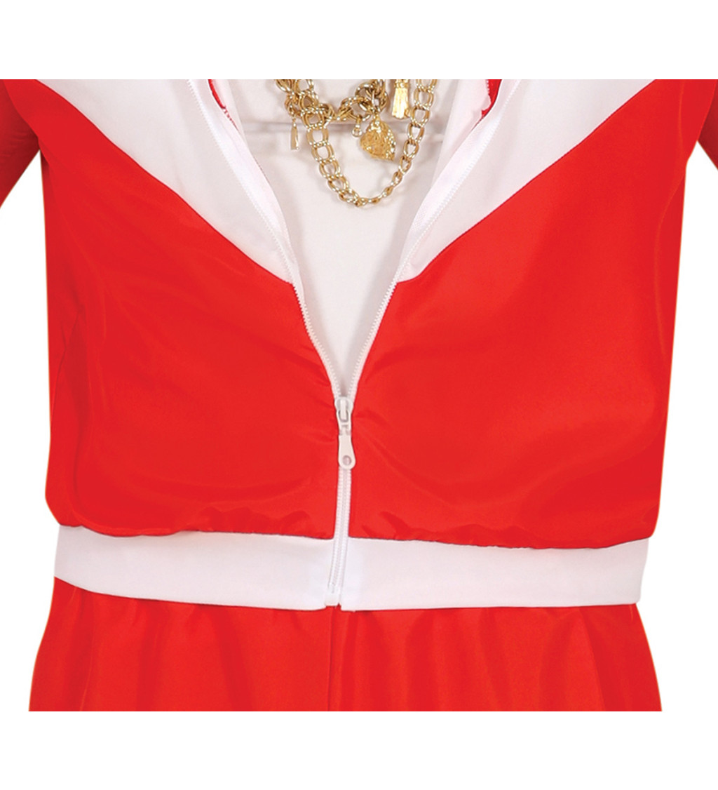 Pánský kostým - Červená sportovní retrošusťákovka