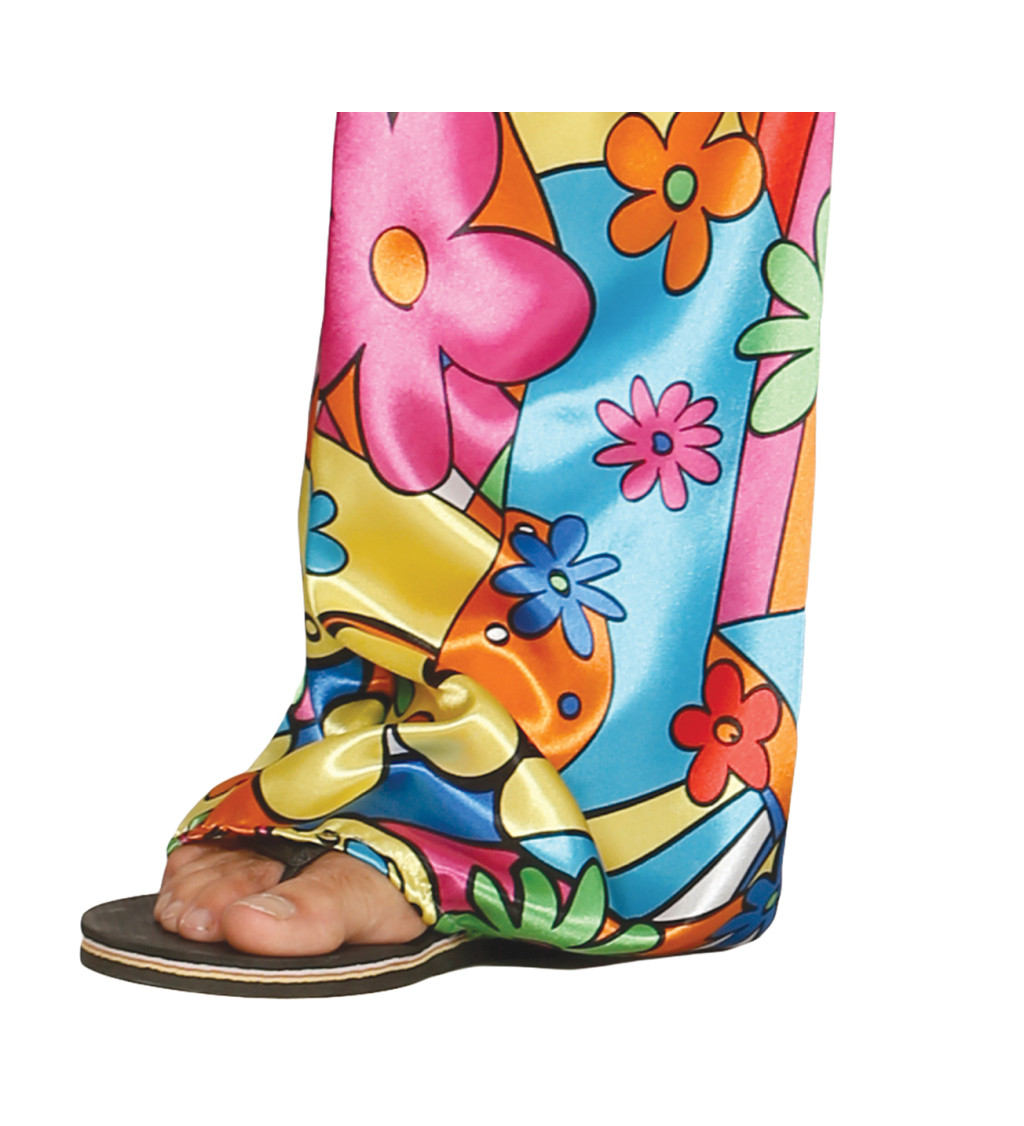 Pánský kostým - Duhový hippie