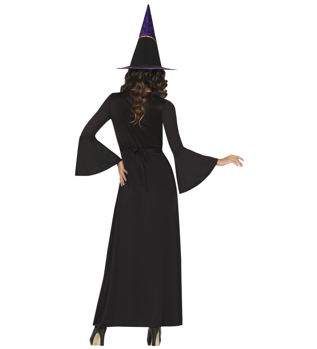Dámský kostým Fialová čarodějnice