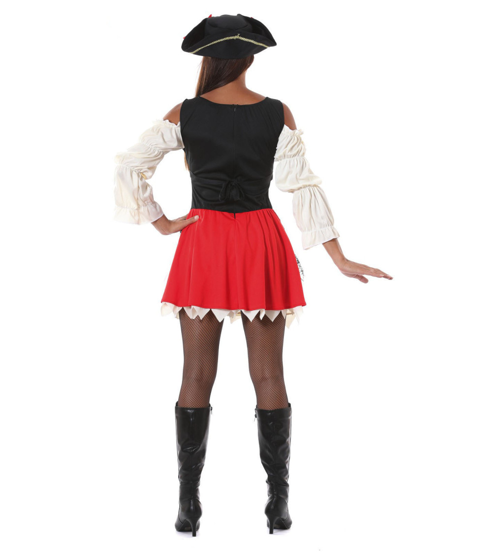 Dámský kostým - Pirátská bojovnice Charlotte