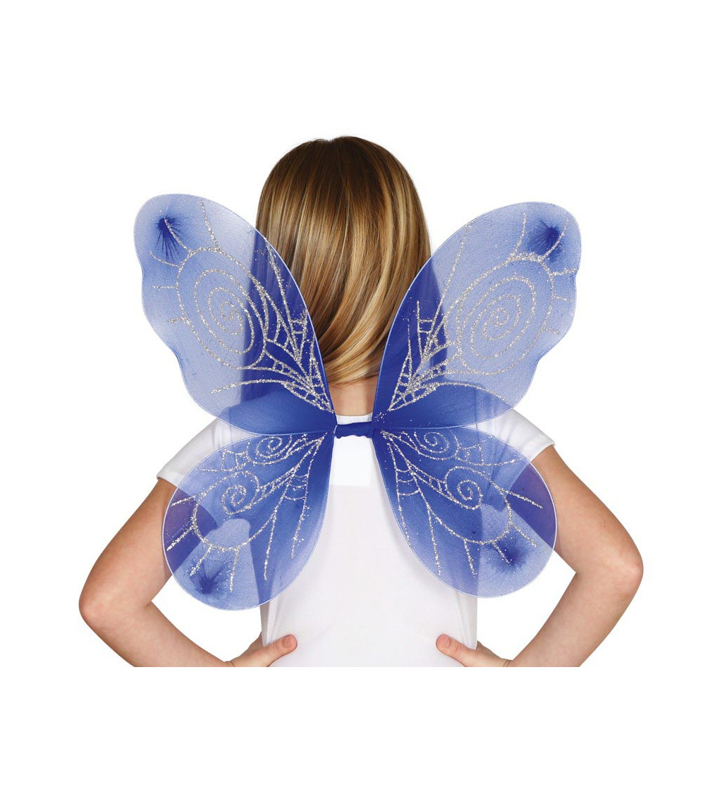 Křídla - modrá