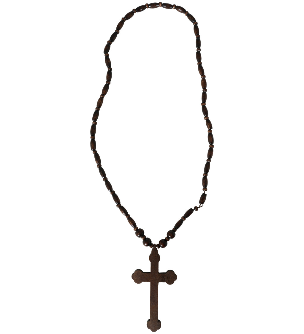 Růženec - dřevený