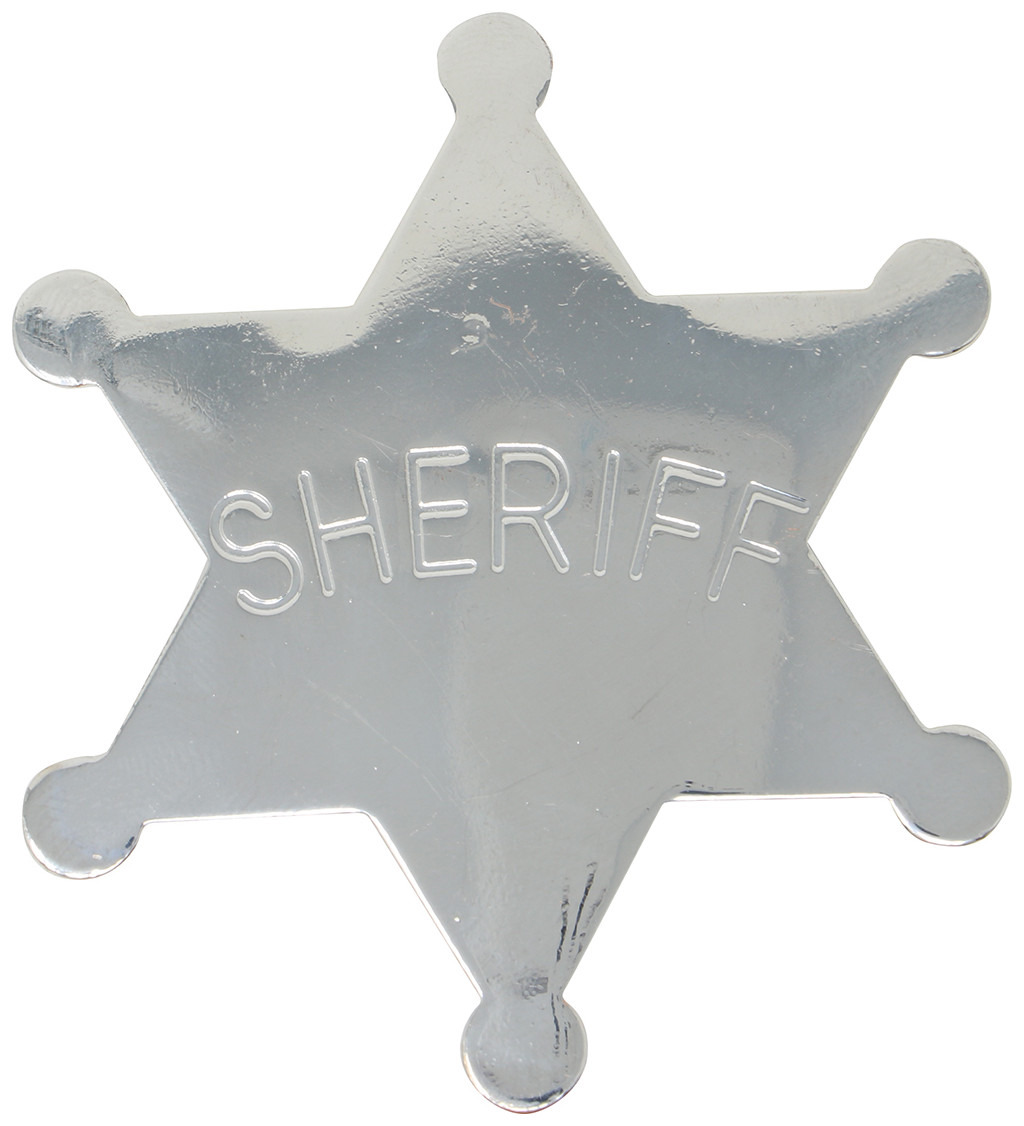 Hvězda - kovová šerifa