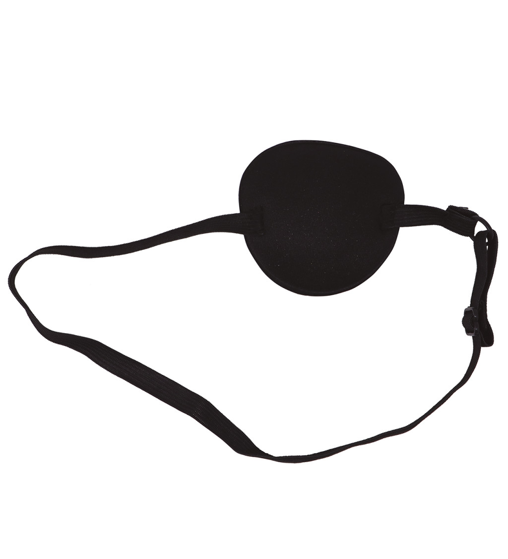 Pirátská - látková klapka