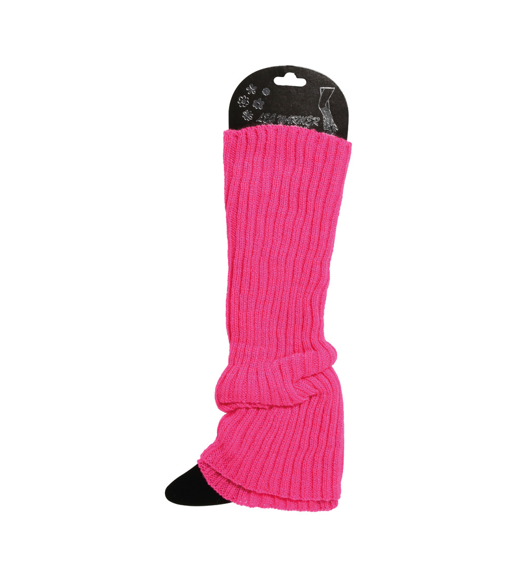 Růžové - návleky na nohy