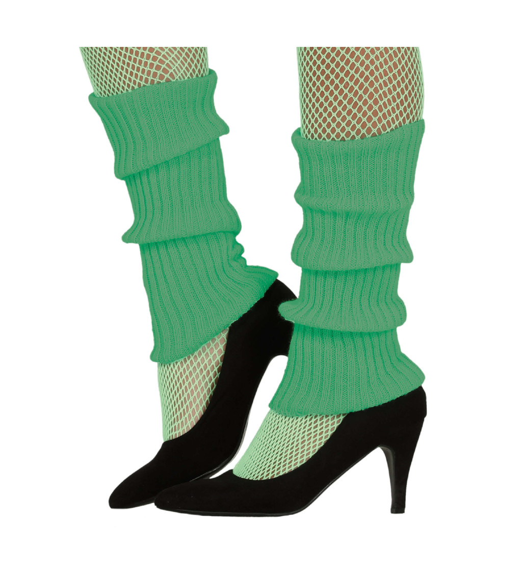 Zelené - návleky na nohy