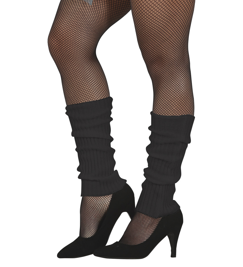 Černé - návleky na nohy