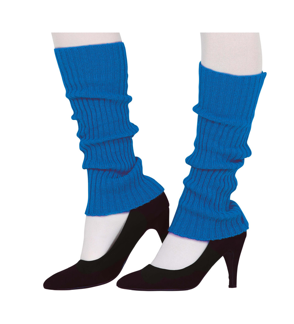 Modré - návleky na nohy