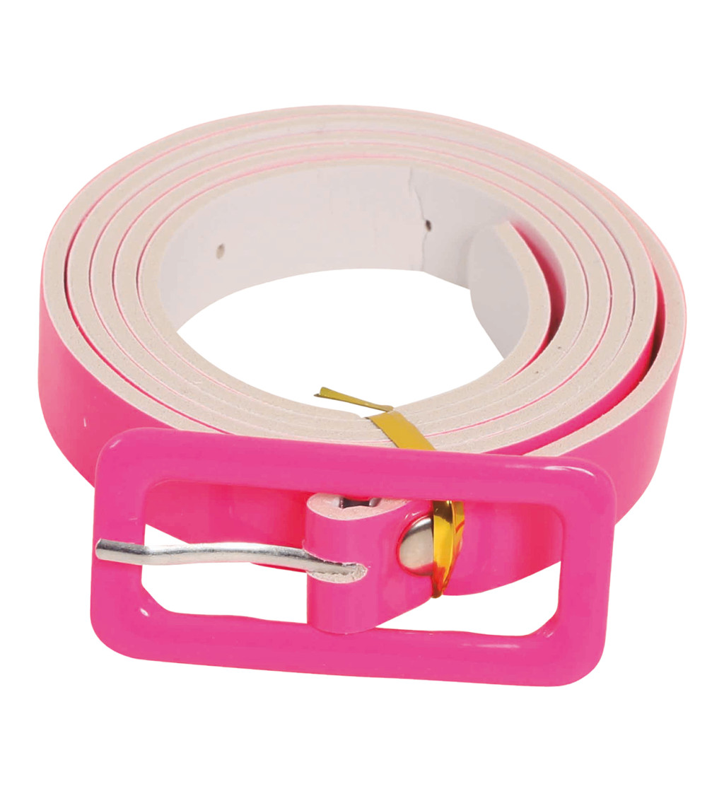 Pásek - neonově růžový