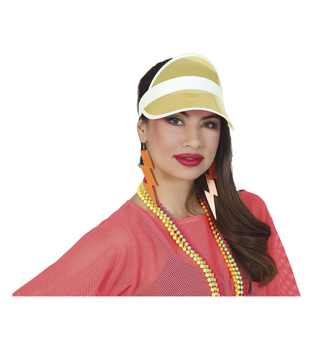 Kšiltovka z 80. let - průhledná žlutá