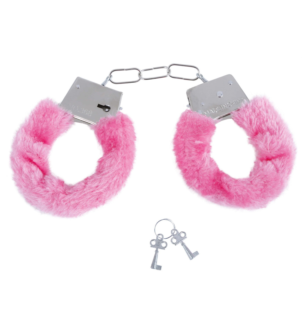 Pouta - růžový samet