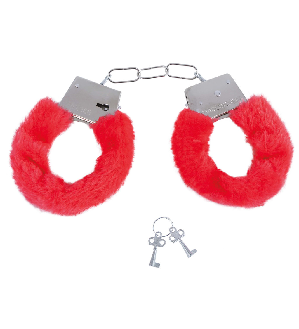 Pouta - s červeným sametem