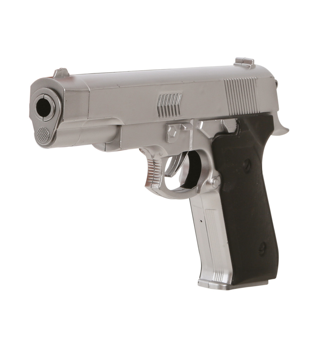 Stříbrná - pistole