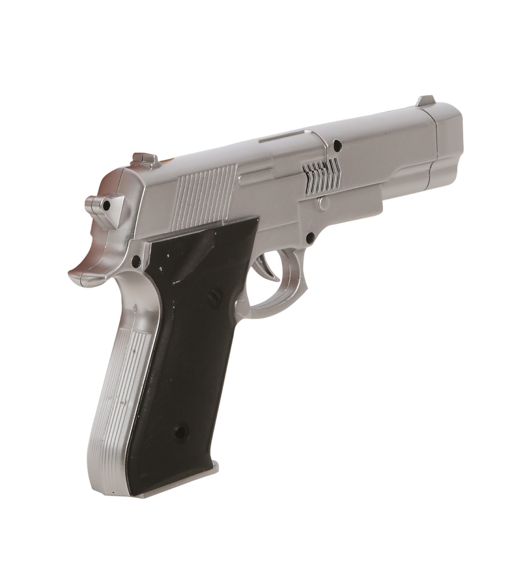 Stříbrná - pistole