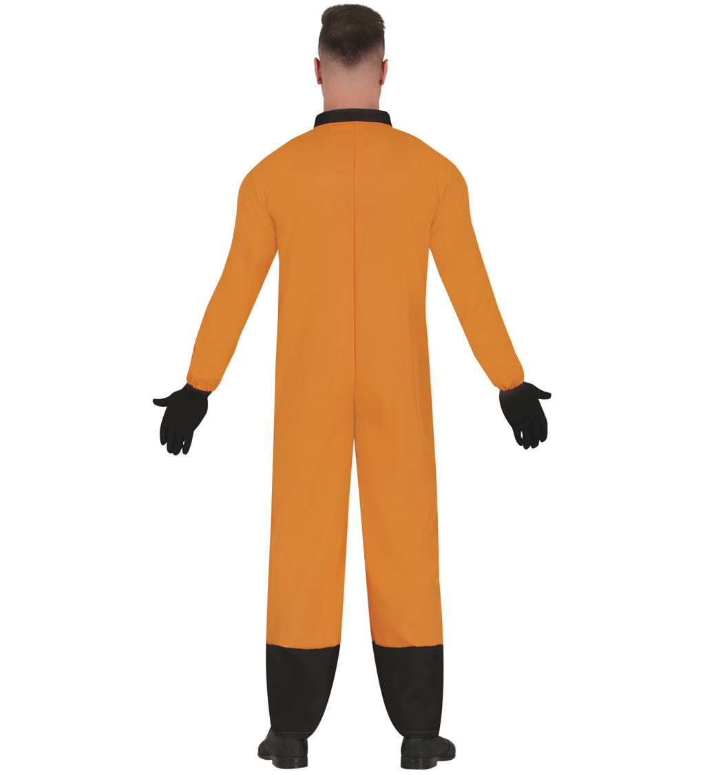 Pánský kostým - Oranžový astronaut