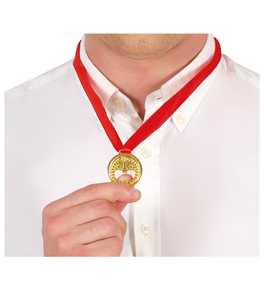 Náhrdelník s otvírákem na lahve