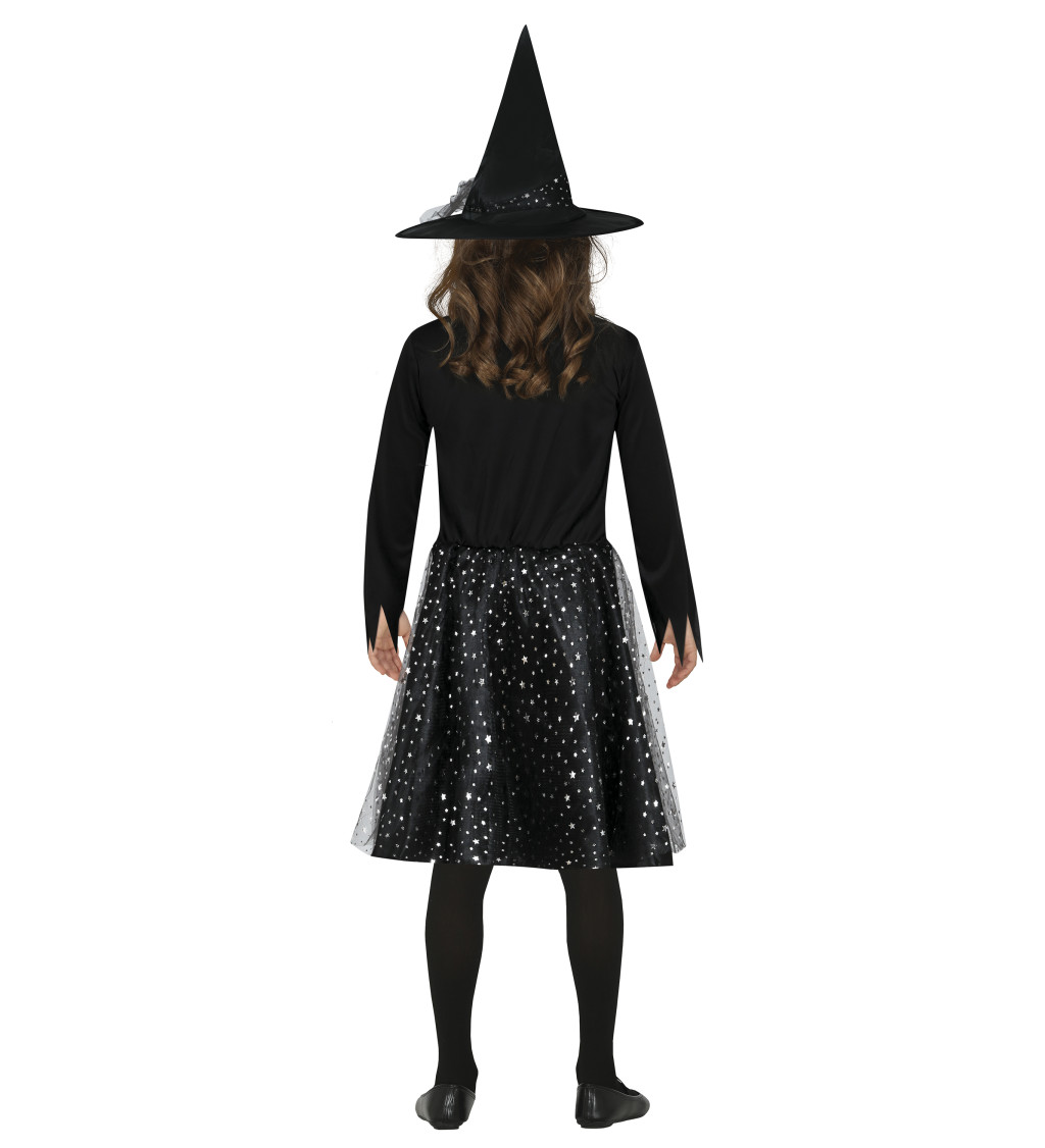 Dětský kostým hvězdná čarodějnice