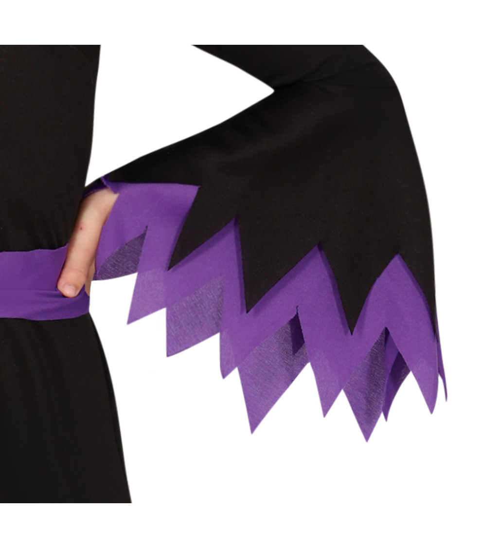 Dětský kostým elegantní čarodějnice